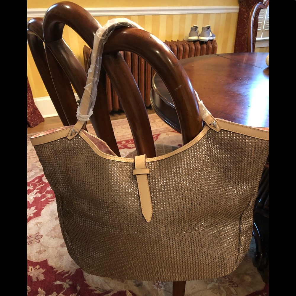 Stella and Dot Riviera tote handbag